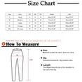 thumbnail image 3 of Jeans Décontractés pour Femmes Taille Haute Couleur Unie à Cordon Pantalon Pleine Longueur Pantalon en Denim pour Dames à Bas Resserré Pantalons, 3 of 7