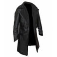 thumbnail image 3 of Red Leather Motorcycle Jacket Mens Leather Riding Jacket Red Leather Biker Jacket Leather Jackets Motorcycle Jackets Male Leather Jacket size XXXS, 3 of 5