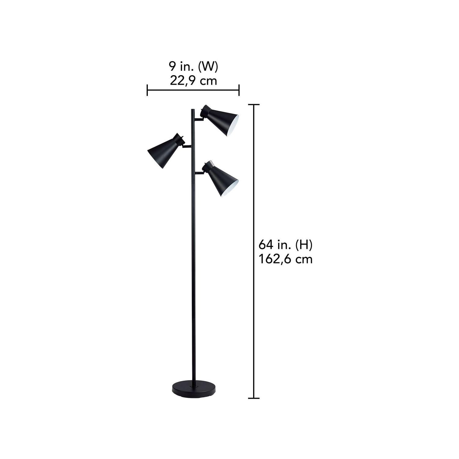 Lampadaire sur pied HOMETRENDS