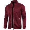 thumbnail image 2 of ORUYROP Sweat à Capuche Zippé pour Hommes, Mode Automne/hiver 2023, Veste Décontractée à Manches Longues, 2 of 4