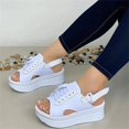 thumbnail image 4 of Women Chunky Platform Sandals Excellent Durability For Women  37 Black, 4 of 4