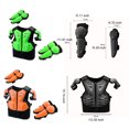 thumbnail image 3 of serony Armures Complètes Motocross Équipement de Protection pour Garçons Filles Noir, 3 of 9