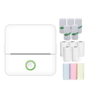 Mini Thermal Sticker Printer Machine Inkless Portable Thermal Printer BT Wireless Portable Phone Printer Sticky