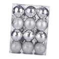 thumbnail image 3 of 24Pcs Christmas Balls Christmas Tree Hanging Balls for Wedding Party Holiday, 3 of 8