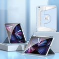 thumbnail image 1 of Detachable Rotation Case for iPad Pro 11 12.9 2022 Air 4 10.9 inch Air 5 Tablet Case for iPad Mini 6 10 gen 10.2 9th 8th Cover blue pro 12.9 2022 2021, 1 of 6