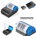 thumbnail image 4 of Amdohai POS-5805DD Portable Mini 58mm Wireless USB Thermal Printer Receipt Bill Ticket POS Printing for iOS Android Windows, 4 of 8