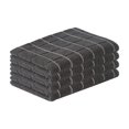 thumbnail image 2 of Fridja Microfiber Dish Towels , Solid Color Soft Super Absorbent and Lint Free Kitchen Towels Tea Towels and Bar Towels, 4 Pack (Lattice Designed Black Colors) - 26 x 18 Inch, 2 of 5
