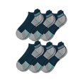 thumbnail image 1 of OTECKA Unisex Basic Performance Ankle Socks with Moisture-Wicking - Cushion Comfort Ankle Socks, Blue- 6 Packs, Small-Medium, 1 of 5