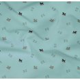 thumbnail image 4 of oneOone Organic Cotton Poplin Twill Fabric Dogs Animal Print Sewing Fabric BTY 42 Inch Wide, 4 of 4