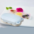 thumbnail image 2 of Ice Bear Silicone Set with Lids – Reusable Square Ice Tray for Freezer Use Easy Release 6-Count Ice Makers for Home Bar and Party, 2 of 8