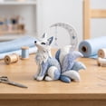 thumbnail image 3 of DIY Patchwork Set Winter Sewing Craft Kit for Beginners Adults Kids Quilting Applique Fabric Art Project Home Decor Holiday Gift Idea, 3 of 8