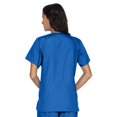 thumbnail image 1 of Landau Essentials Haut d'Uniforme à Boutons-Pression pour Femmes : Coupe Classique et Décontractée, Col en V, 4 Poches 8232, 1 of 5