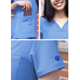 thumbnail image 4 of Adar Pro Heather Blouses Médicales pour Femmes - Col en V, 4 of 7