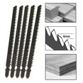 thumbnail image 1 of 6pcs Jig Saw Blade With T-axis Extra Length 180mm For Wood T744D, 1 of 8