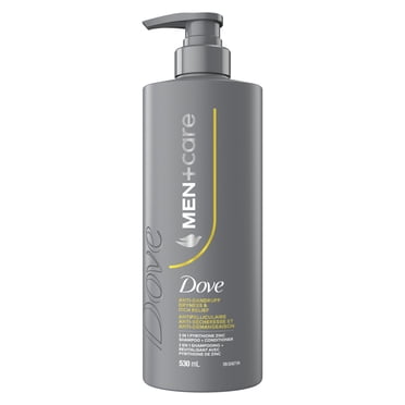 Dove Men+Care 2-in-1 Pyrithione Zinc Shampoo & Conditioner, 530 ml