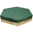 thumbnail image 1 of Sandbox Cover with Drawstring, Sandpit Cover Oxford Cloth Hexagon, Dustproof Waterproof Top Lid, 1 of 4