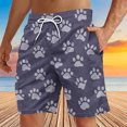 thumbnail image 1 of Soki Beach Casual Shorts for Men Graphic Shorts on Clearance, 1 of 4
