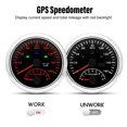 thumbnail image 3 of Compteur de Vitesse GPS avec Tachymètre 8000RPM IP67 Étanche 0-160 Mph Rétroéclairage Rouge pour Bateau VTT, 3 of 8