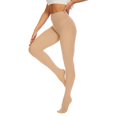 thumbnail image 3 of Collants 120 pour Femmes 3 Pcs, Opaques, Couleur Unie, avec Pieds, 3 of 3