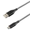 thumbnail image 2 of blackweb ™ 3 meter Micro-USB Charge & Sync Cable (Black), 2 of 2