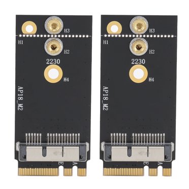 Carte Adaptateur, Accessoires Informatiques Longue Durée de Vie Stable, 2 Pcs pour Ordinateur de Bureau