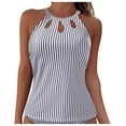 thumbnail image 1 of Huesdet Womens Flowy Tankini Tops Only Modest Swim Tops Loose Fit Bathing Suit Tops No Bottom Maternity Swimsuit Top(White,XXL), 1 of 7