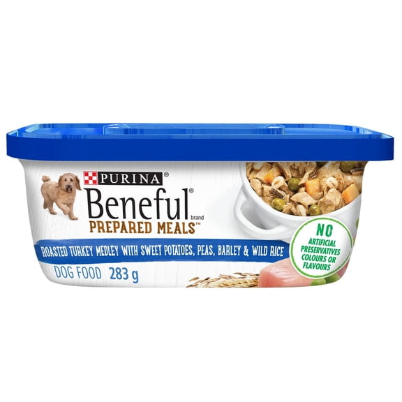 Beneful Prepared Meals Roasted Turkey Medley, Wet Dog Food 283 g
