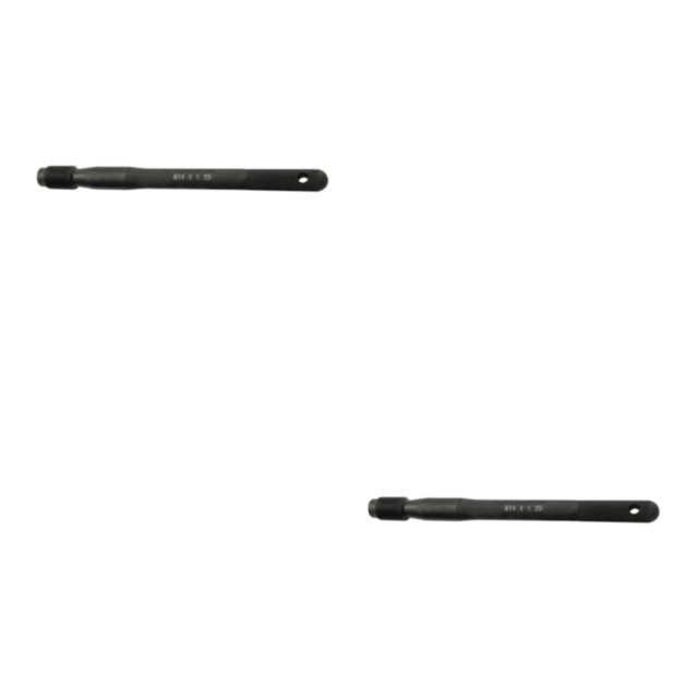 Decodeary Universal Wheel Hanger Alignment Pin Mounting Guide Bolts Convenient and Time-saving M14x1.25 160mm 2Set