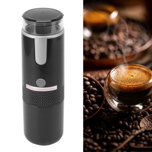 Portable Coffee Maker, Manually Operated PP Stainless Steel Mini Portable Pocket Coffee Maker Travel Gadgets  For Hiking