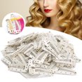 thumbnail image 3 of 100pcs 10 Teeth  Clip Stainless Snap Comb for Hair Extension and Hair Weaving, 3 of 8