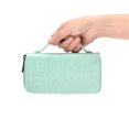 thumbnail image 5 of Womens Double Zipper Wallet Clutch Purse with Phone Holder, 5 of 5