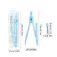 thumbnail image 2 of Metal Drawing Compass Set with Adjustable Radius, Precision Gear Mechanism, Ergonomic Non-Slip Grip, and Portable Storage Box, 2 of 6