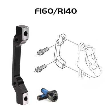 Support Adaptateur de Cadre d'Étrier de Frein à Disque 140 160 180 203 mm Is & Pm F180/R160 Shenzhuyue