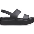 thumbnail image 1 of Crocs Women's Brooklyn Low Wedges Platform Sandals, 1 of 6