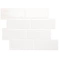 thumbnail image 1 of SMART TILES PEEL & STICK BACKSPLASH - METRO BLANCO - 4 Pieces 11.56 x 8.38, 1 of 6