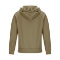 thumbnail image 3 of QIPOPIQ Chandails à Capuche pour Hommes Chandails à Capuche Décontractés pour Hommes avec Poches Zippées Fermeture Éclair Complète Chandail à Manches Longues Veste à Capuche de Sport Liquidation, 3 of 5