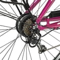 thumbnail image 3 of Hyper E-Ride 700C 36V Electric Commuter E-Bike for Adults, Pedal-Assist, 250W Motor, Plum, 3 of 9