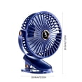 thumbnail image 3 of New Usb Small Fan Elementary School Dormitory Portable Mini Charger Table Clip Home Electric Fan Portable Fan Digital Display Version Rechargeable Fan Portable & Battery Powered Fans, 3 of 6