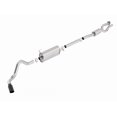 thumbnail image 1 of Borla Exhaust System Kit 140798 S-Type Cat Back System; T-304 Stainless Steel; With Muffler; Dual Exhaust With Single Exit; Single Passenger Side Rear Exit, 1 of 3