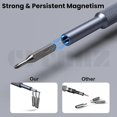 thumbnail image 4 of 24 In 1 Small Screwdriver Sets | Precision Screwdriver Set For Electronics, Magnetic Mini Screwdriver Sets | Micro Screwdriver Kit For Repairing Eyeglasses, Watches, Electronics, Black, 4 of 5