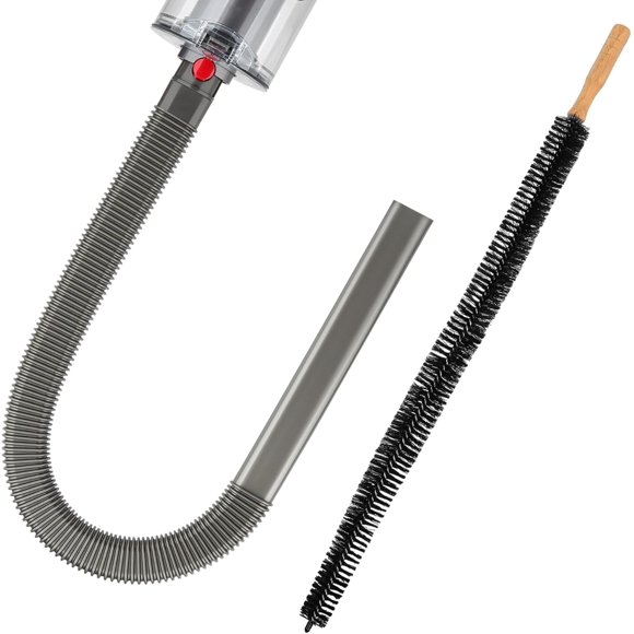 Kit de Nettoyage de Bouche d'Aération de Sécheuse Fullclean pour Dyson Gen 5 V15 V12 V11 V10 V8 V7 Detect Absolute Cyclone Outsize Slim Buse d'Aspirateur Crevasse Flexible Outil de Retrait de Charpie de Sécheuse Accessoires