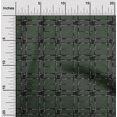 thumbnail image 1 of oneOone Silk Tabby Fabric Check Ikat Print Sewing Fabric BTY 42 Inch Wide, 1 of 4
