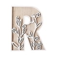 thumbnail image 2 of 5 Inch Wooden Letters for Wall Decoration – for 's Room Craft Projects Name Signs Weddings and Home ,2 Pack, 2 of 6