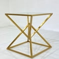 thumbnail image 3 of Heavenly Collection | Cinna End Gold Table/ Side Table for Bedroom and Livingroom, 3 of 7
