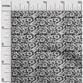 thumbnail image 1 of oneOone Viscose Jersey Fabric Leaves & Floral Block Decor Fabric Printed BTY 60 Inch Wide, 1 of 5