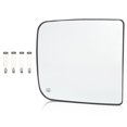 thumbnail image 2 of Car Upper Rearview Mirror Glass With Heating Clear Replacement For  1500 2010 2018 Left 68067727AA Mirror Glass Wing Mirror Glass Heated Towing Mirror Glass, 2 of 8