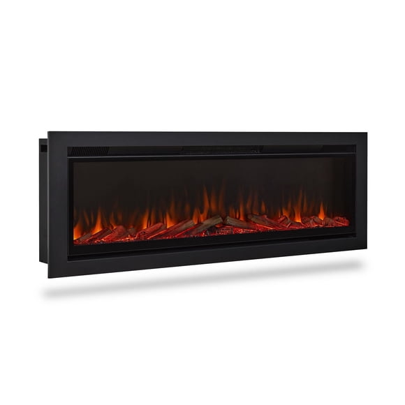 Real Flame Wall-Mount or Recessed Electric Fireplace Insert