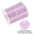thumbnail image 4 of Unique Bargains 1.5mm x 109 Yard Nylon Satin Cord 1.5mm Beading String Braided Rope, Light Purple, 4 of 6