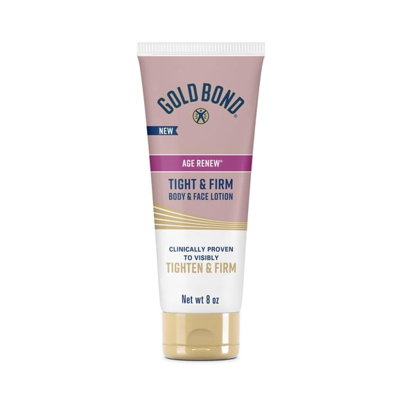 Gold Bond Age Renew Tight and Firm Body and Face Lotion with Proteins and Lipids, 8 oz