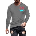 thumbnail image 1 of Birdeem Haut Imprimé à Manches Longues pour Homme Haut/chemise à Manches Longues à Col Rond, 1 of 4